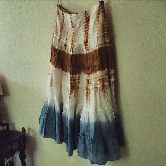 Boho Tie-Dye Skirt - Picture 5 of 6